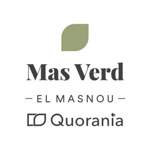Logo Mas Verd, obra nueva en El Masnou | Quorania, promotora inmobiliaria sostenible